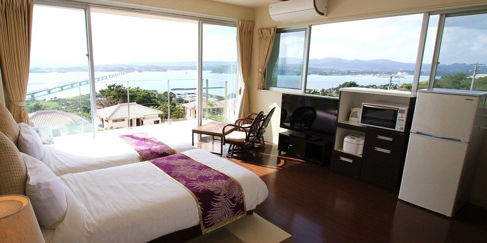 Ocean Hills Kouri Hotel Nakijin Exterior photo
