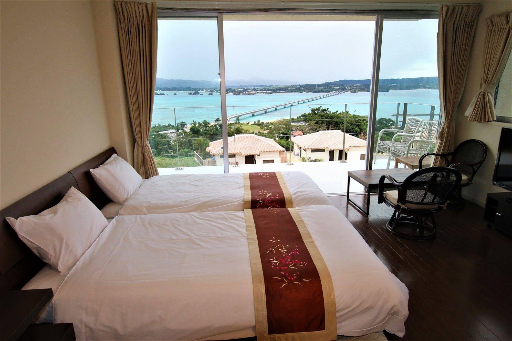 Ocean Hills Kouri Hotel Nakijin Exterior photo